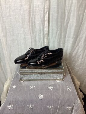 Peter Huber “Glance” Formal Oxfords; Size: 8W